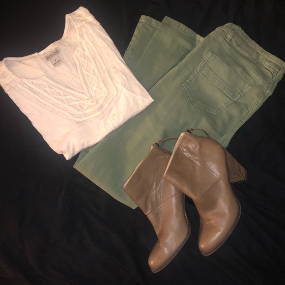 Green h&m jeans - Picture 1 of 2